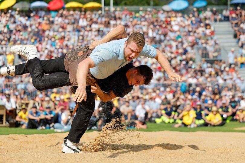 Poster Emmentalisches Schwingfest Langnau i.E.