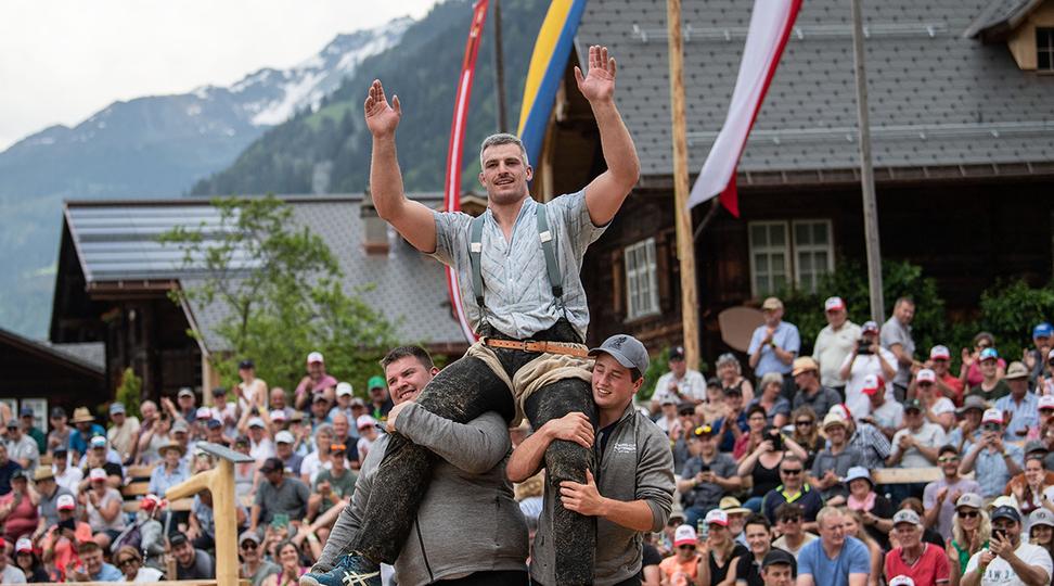 Poster Glarner-Bündner Kantonalschwingfest Ziegelbrücke