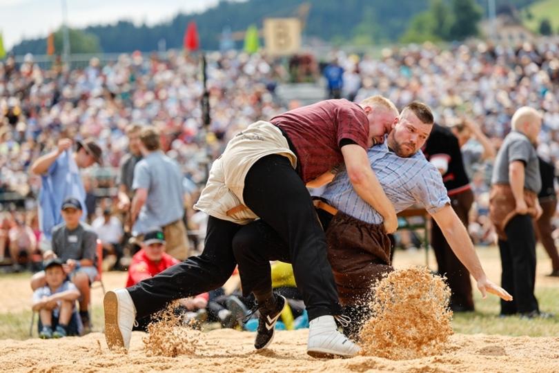Poster Emmentalisches Schwingfest Oberdiessbach