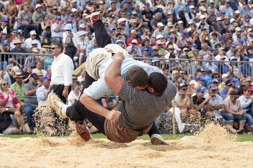 Poster Zürcher Kantonalschwingfest Mettmenstetten