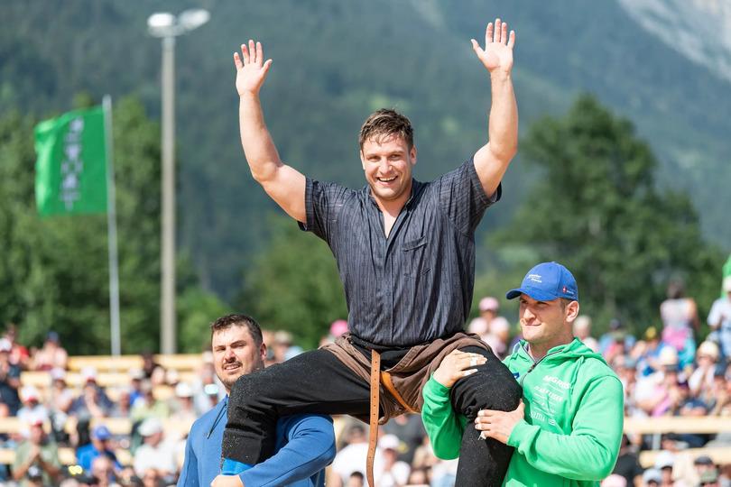 Poster of Bündner-Glarner Kantonalschwingfest Scuol