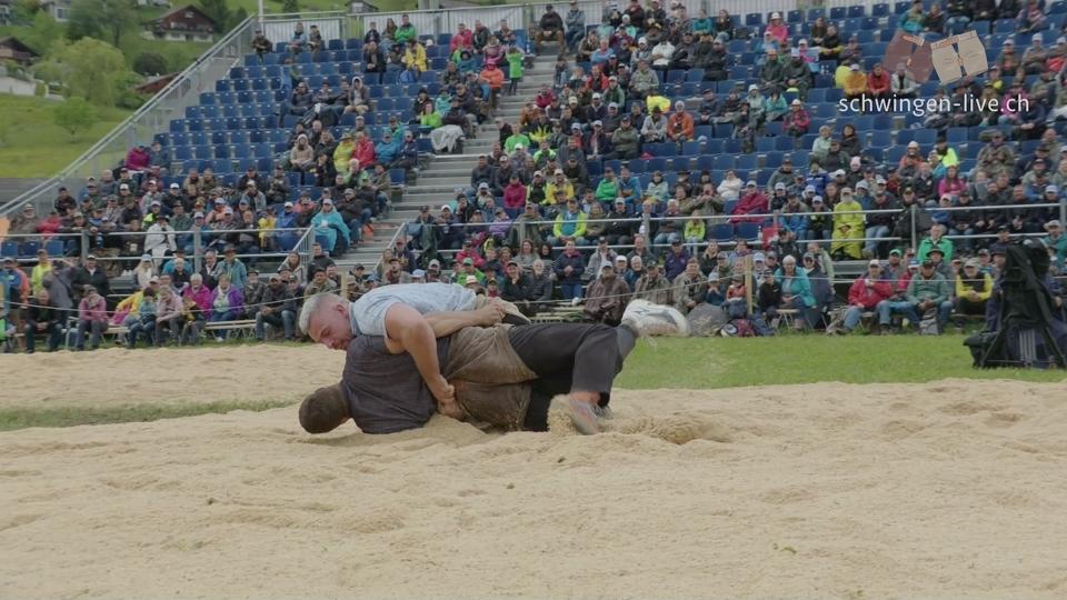 Poster St. Galler Kantonalschwingfest Unterwasser - Highlights