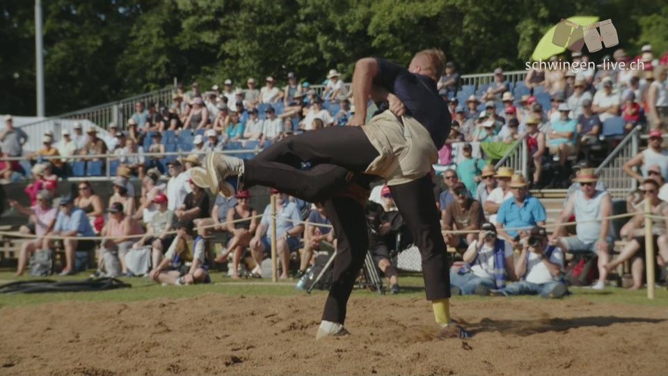 Poster Aargauer Kantonalschwingfest Menziken - Highlights